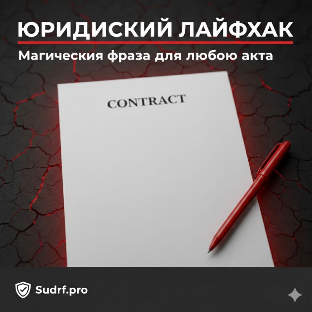 Юридический лайфхак: Как защитить себя при подписании актов приема-передачи?